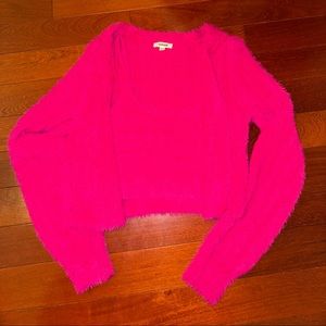 matching 2 piece sweater and tank top